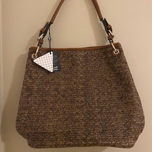 Beautiful fall purse with tags from Poland! NEW